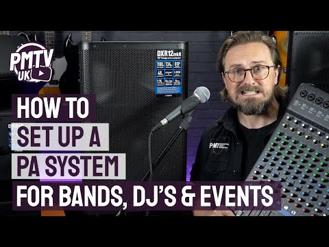 Basic PA System Setup Diagram: 10 Steps - Product London