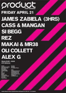 Cass & Mangan James Zabiela Product London Records