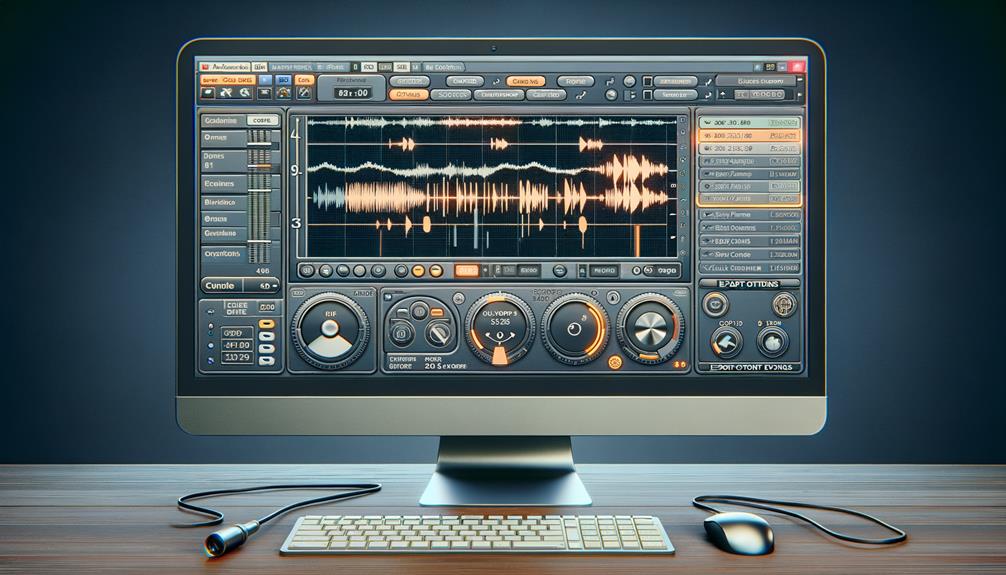 audio autotuning and exporting