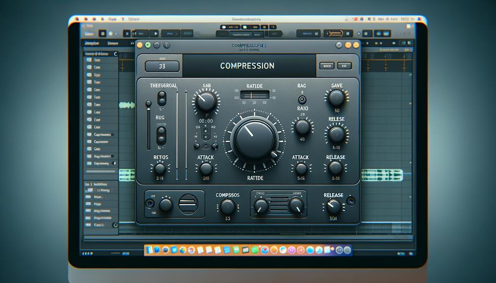 fine tuning compression parameters