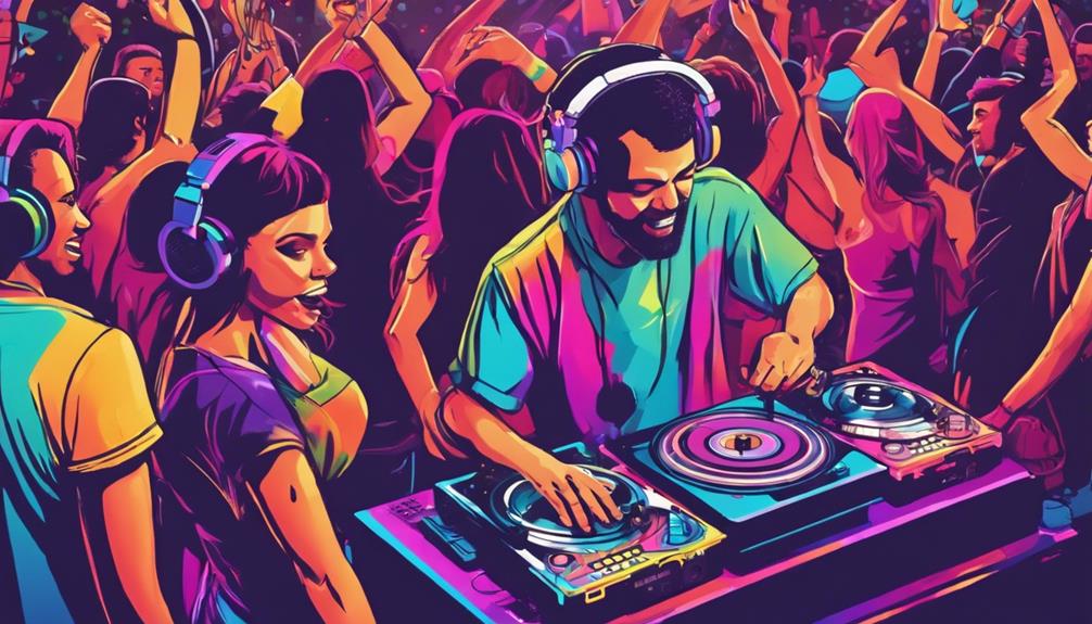 djing music tracks legally
