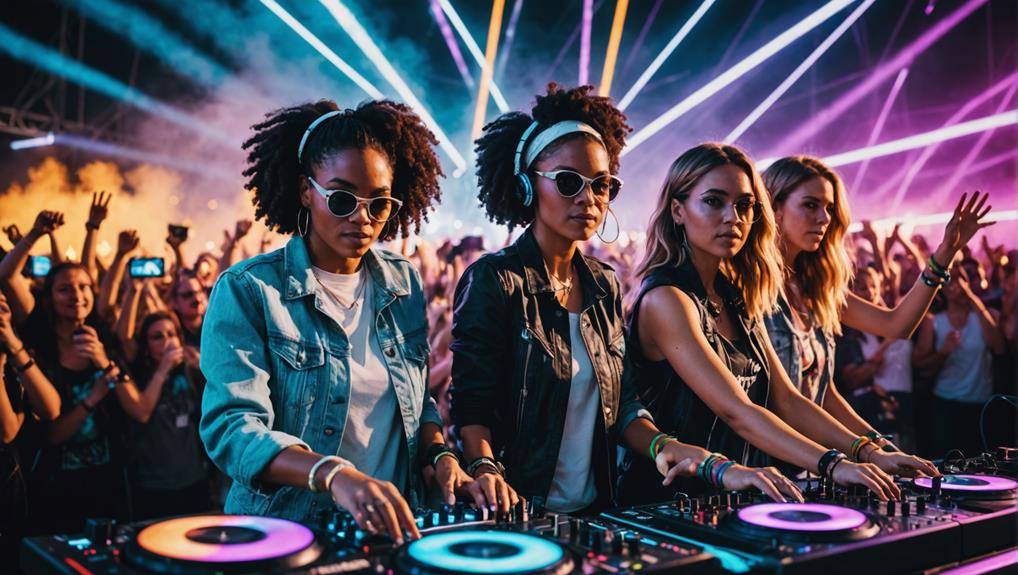 female djs in spotlight