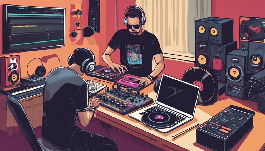 legal djing with unlicensed music