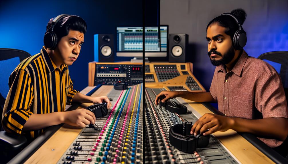 mixing and mastering engineers