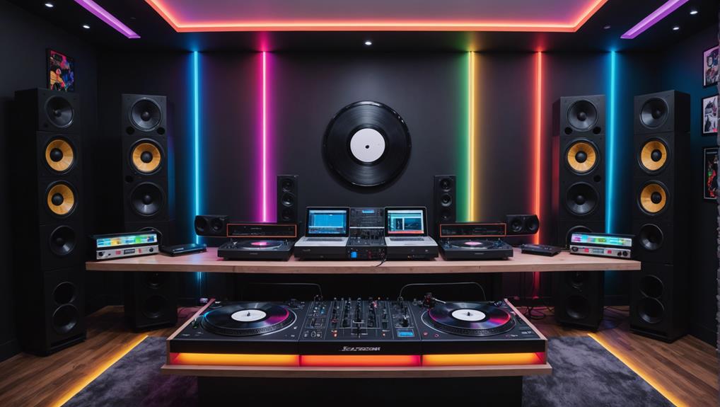 dj room setup tips