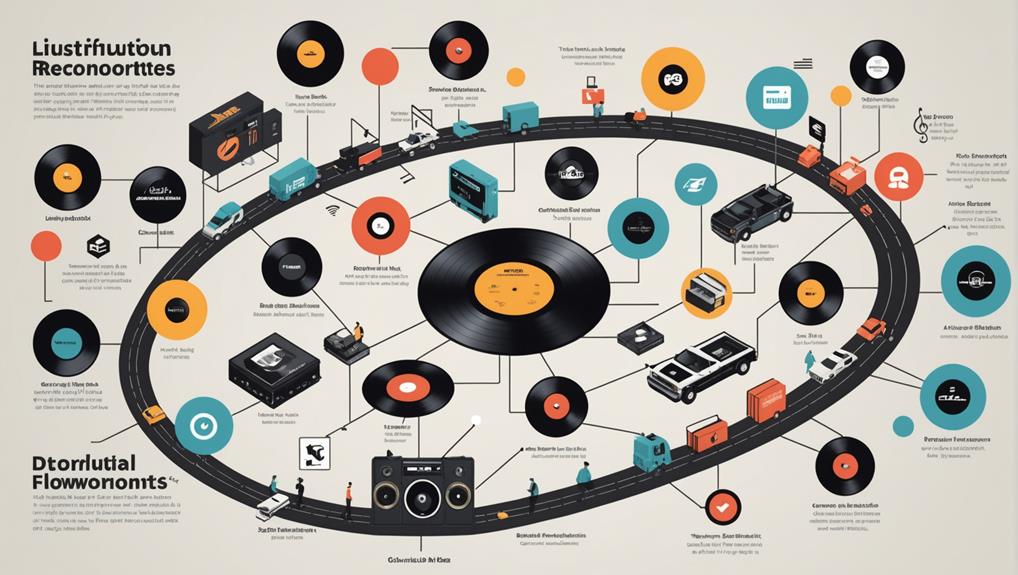 understanding record label distribution