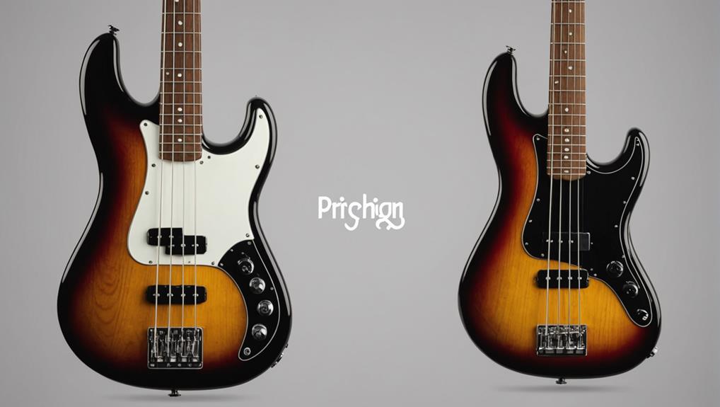 bass vs electric guitar