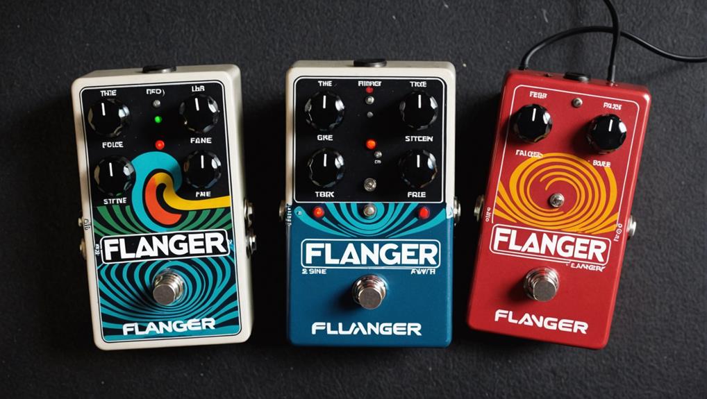 flanger versus phaser effects