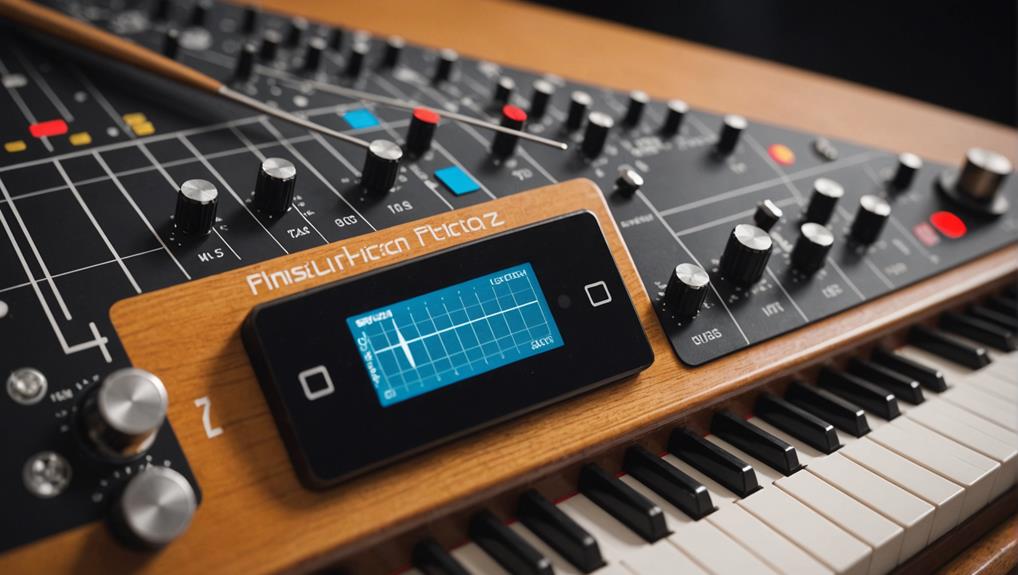 musical pitch indicator functioning