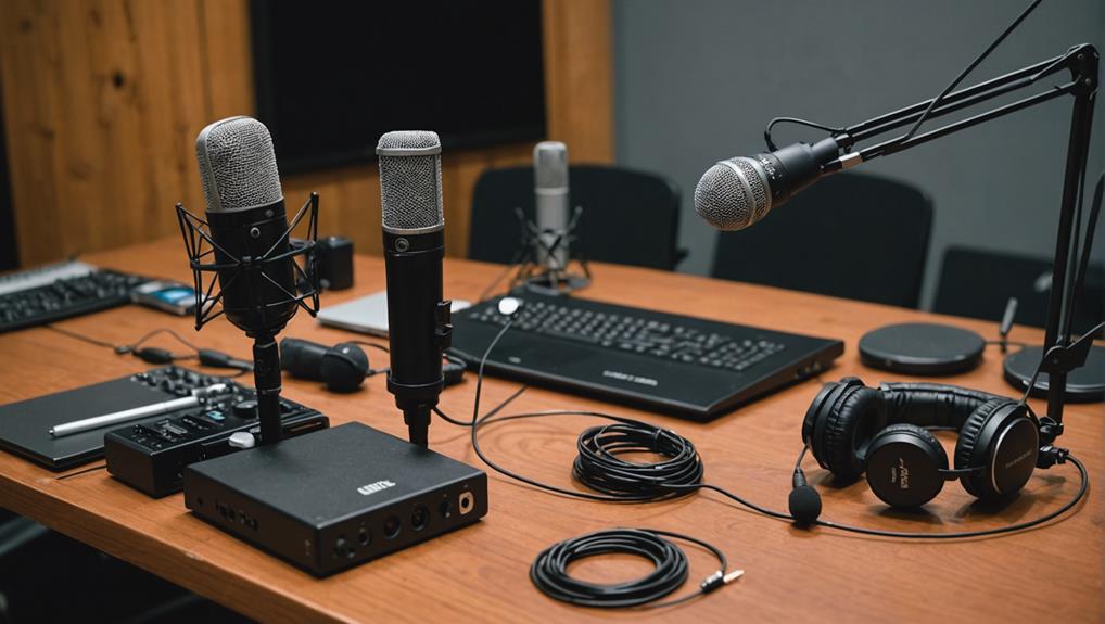 selecting appropriate microphone types