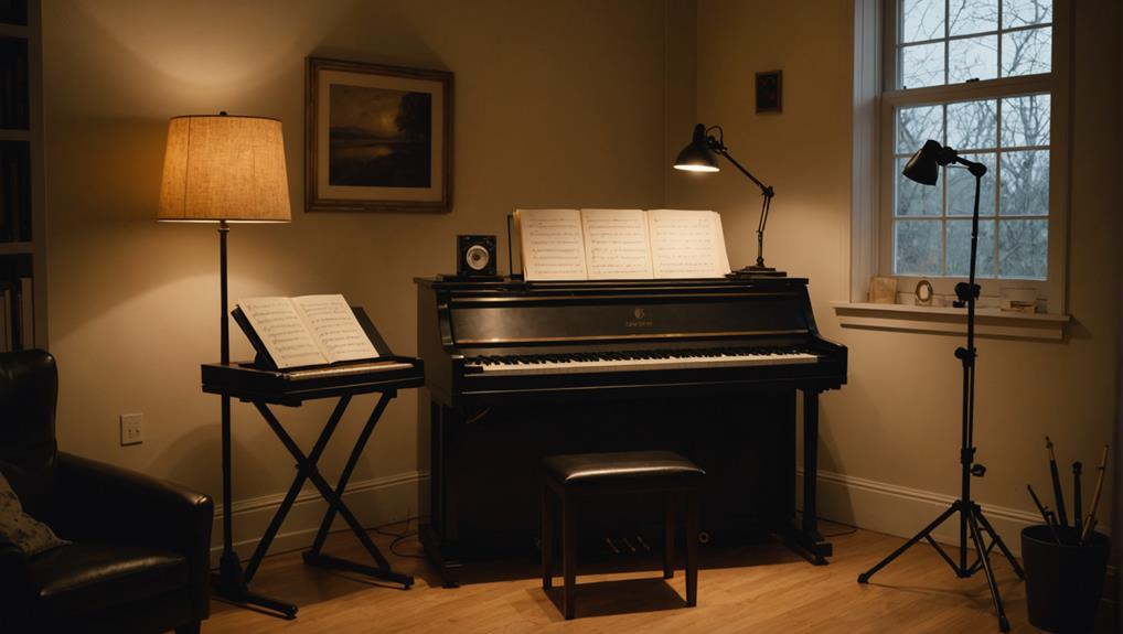 silent pause in music