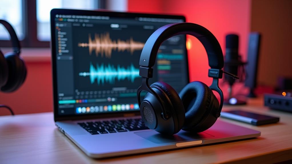 podcast audio monitoring headphones