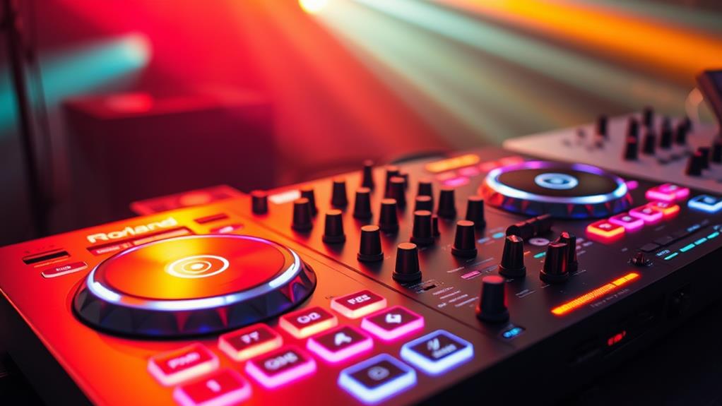 roland dj 505 standout features
