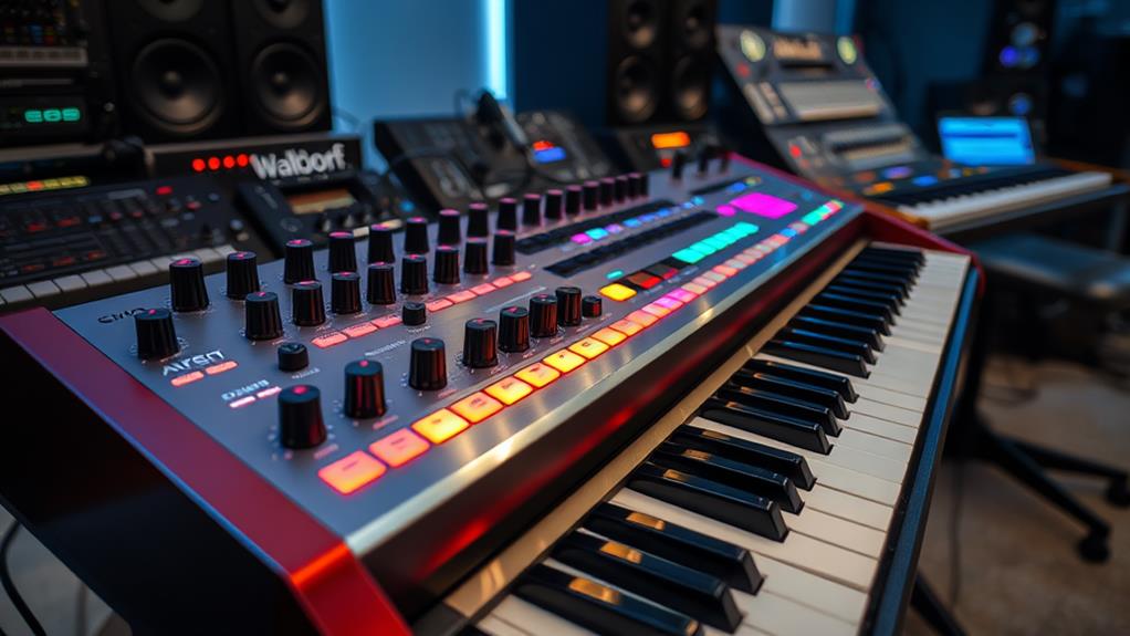 waldorf kyra synthesizer highlights