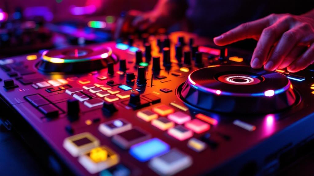 denon mc7000 dj controller features