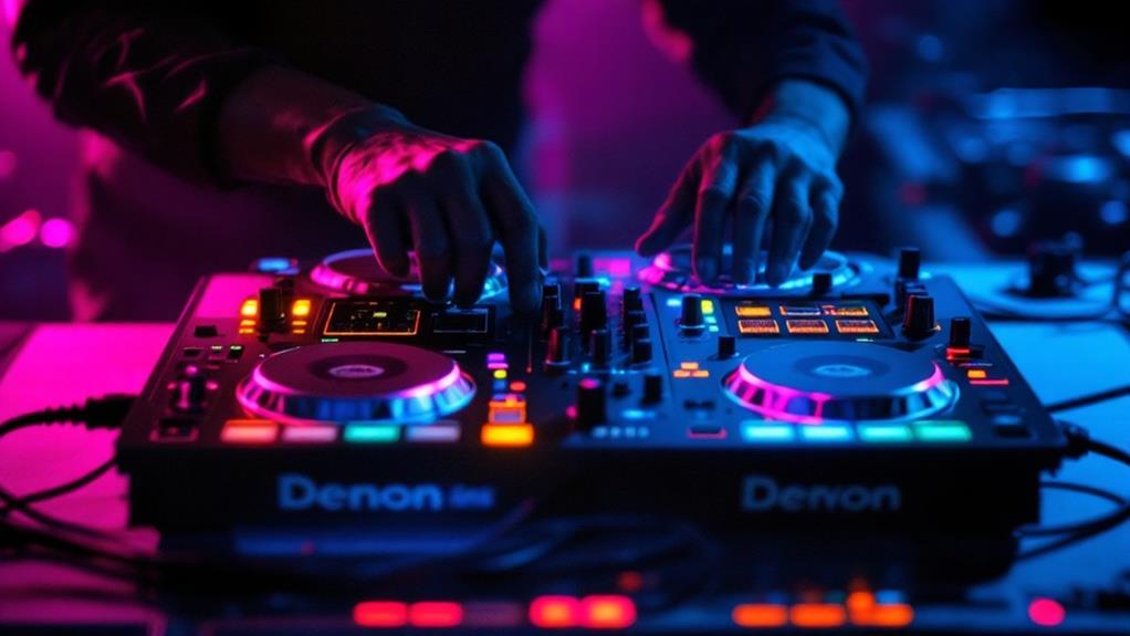 denon mcx8000 dj controller features