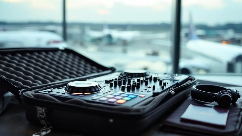 traveling with dj equipment