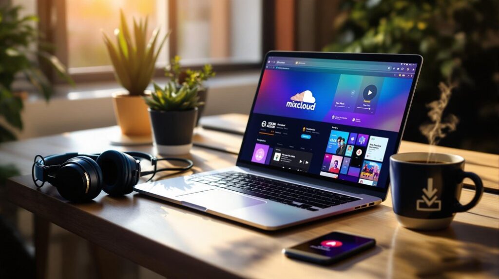 download mixcloud mixes offline