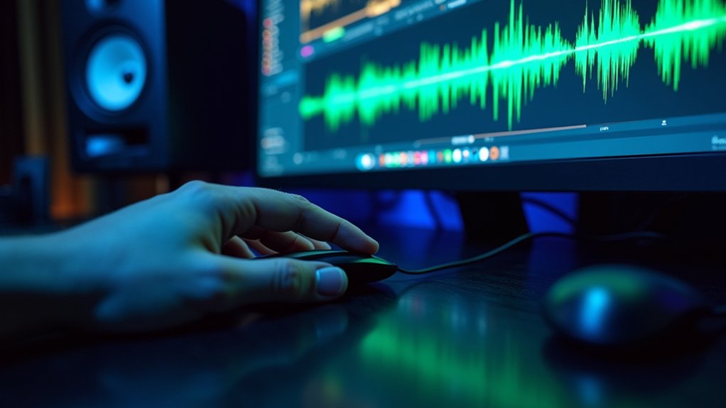 precision audio track adjustment